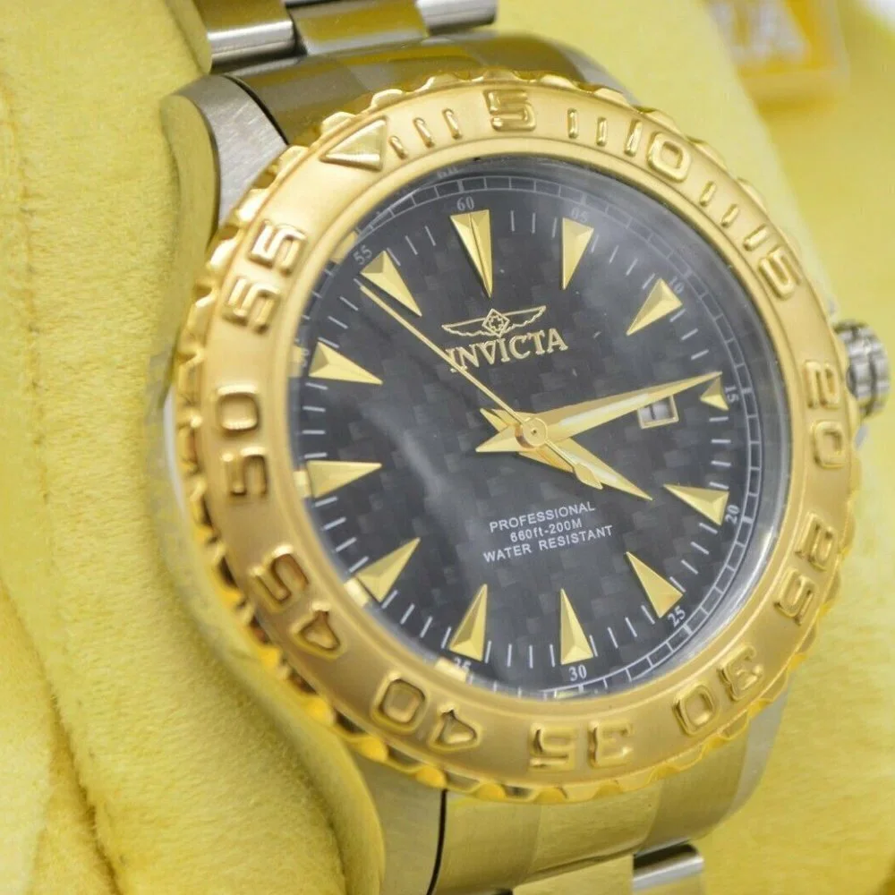 Invicta Pro Diver Ocean Ghost Men's Silver & Gold